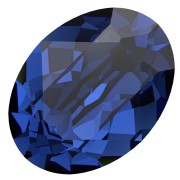 Cabochon Swarovski 4120 8x6 mm - Reinvented Dark Sapphire x1|raw }}