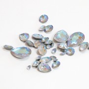 Cabochon Swarovski 4120 14x10 mm - Crystal Serene Gray Delite x1