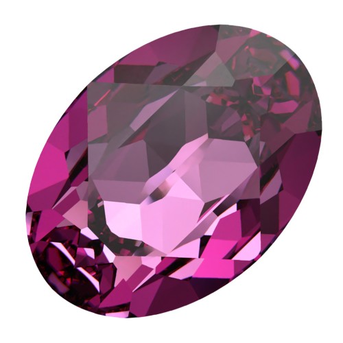 Cabochon Swarovski 4120 14x10 mm - Dark rose x1