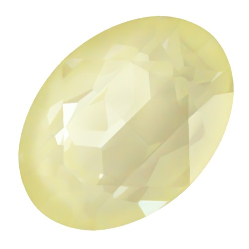 Cabochon Swarovski 4120 14x10 mm - Crystal Soft Yellow Ignite x1