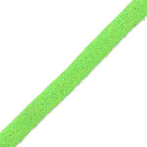 Lacet Suedine 3x1.3 mm Vert Fluo x 3 m