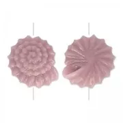 Coquillage en résine 11.5 mm Lilas x1