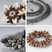 Chilli Beads 4x11 mm Opaque Luster Amethyst x50