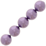 Perles nacrées Swarovski 5810 3 mm - Crystal Light Amethyst Pearl x20