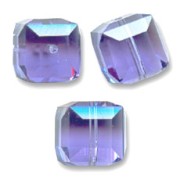 Cubes Swarovski 5601 4 mm Tanzanite  x8