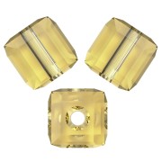 Cubes Swarovski 5601 4 mm Reinvented Dark Jonquil x8|raw }}