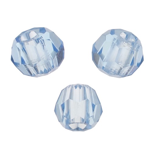 Perles rondes  Swarovski 5000 2 mm - Aquamarine x50