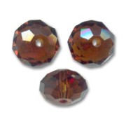 Ronde aplatie Swarovski 5040 8 mm Mocca x1|raw }}
