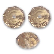 Ronde aplatie Swarovski 5040 12 mm Light Colorado Topaz x1|raw }}