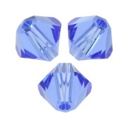 Toupies en cristal Swarovski - 5328 2,5 mm Sapphire x50|raw }}