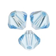 Toupies en cristal Swarovski - 5328 2,5 mm Aquamarine x50