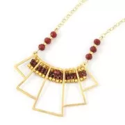 Miyuki Delica 11/0 DB0116 - Wine Gold Luster x8g