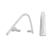 Attache pendentif 9 mm en Argent 925 x1