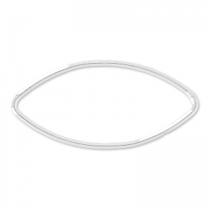 Intercalaire olive 27.5 mm en Argent 925 x1