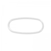 Intercalaire ovale 21.5 mm en Argent 925 x1