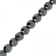 Perles Hematite Facettée 4 mm x20|raw }}