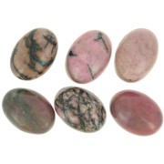 Cabochon ovale 18x13 mm Rhodonite