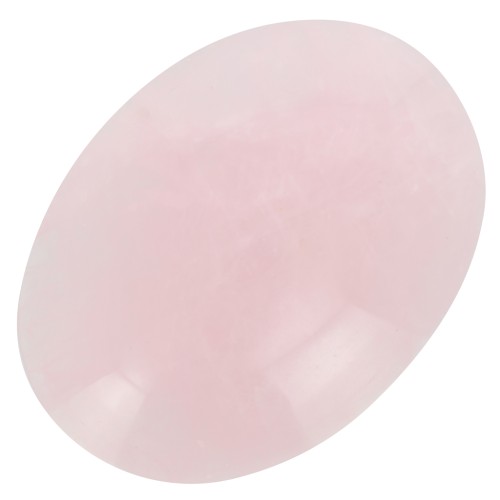 Cabochon ovale 25x18 mm Quartz Rose