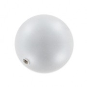 Nacrée Swarovski semi-percée 5818 6 mm Pastel Grey Pearl x1|raw }}