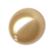 Nacrée Swarovski semi-percée 5818 4 mm Vintage Gold Pearl x1|raw }}