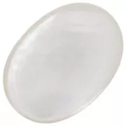 Cabochon plat ovale 25x18 mm Nacre