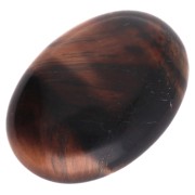 Cabochon ovale 25x18 mm Oeil de Tigre|raw }}