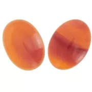 Cabochon ovale 25x18 mm Red Agate