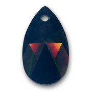 Larme Swarovski 6106 16 mm Jet x1|raw }}