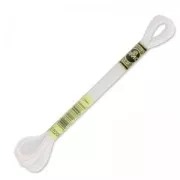 Fil à broder DMC Mouliné Effet Lumière White (5200) x8m