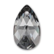 Larme Swarovski 6106 28 mm Crystal Silver Night|raw }}