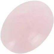 Cabochon ovale 40x30 mm Quartz Rose