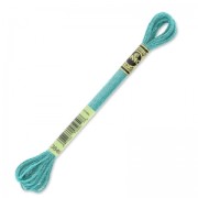 Fil à broder DMC Mouliné Effet Lumière Green Turquoise (3849) x8m|raw }}