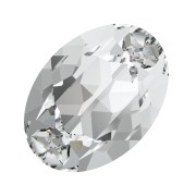 Cabochon Swarovski 4120 6x4 mm Crystal x1
