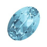 Cabochon Swarovski 4120 6x4 mm Aquamarine x1