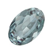 Cabochon Swarovski 4120 6x4 mm Aquamarine Ignite x1|raw }}
