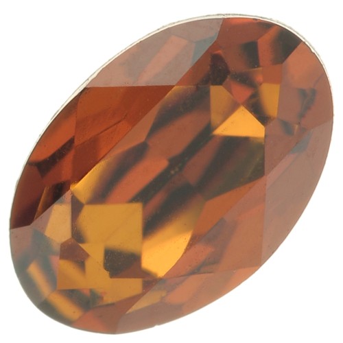 Cabochon Swarovski 4120 6x4 mm - Light Amber x1