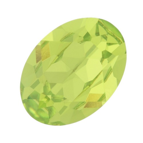 Cabochon Swarovski 4120 6x4 mm - Citrus Green x1