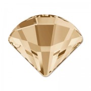 Strass Hotfix Fan Swarovski 2714 6 mm Crystal Golden Shadow x1|raw }}