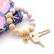 Porte clés anneau 25 mm à personnaliser - Doré x1