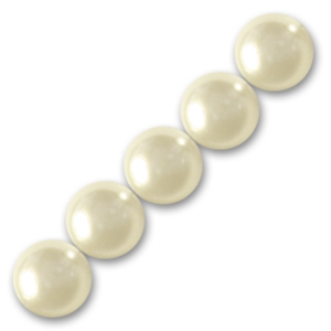 Perles nacrées Swarovski 5810 2 mm Cream Pearl x20
