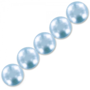 Perles nacrées Swarovski 5810 2 mm Light Blue Pearl x20