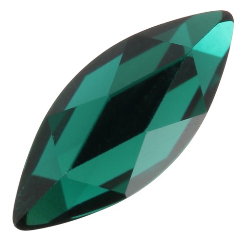 Strass à coller Swarovski 2201 8x3.5 mm - Emerald x8