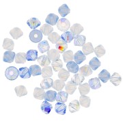 Mix de Toupies en cristal Swarovski 5328 3 mm Hiver x50