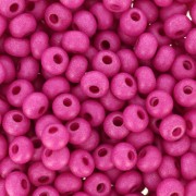Preciosa Perles rocailles 6/0 4 mm - Terra Intensive - Fuchsia Mat x20g|raw }}