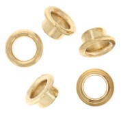 Embouts caps 8 mm pour perles en pâte polymère - Doré x50|raw }}