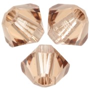 Toupies en cristal PureCrystal 5328 3 mm - Reinvented Light Smoked Topaz x50|raw }}