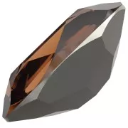Cabochon PureCrystal 4120 6x4 mm - Reinvented Smoked Topaz x1