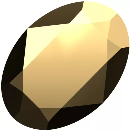 Cabochon PureCrystal 4120 14x10 mm - Crystal Aurum x1