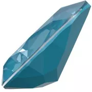 Cabochon PureCrystal 4320 18x13 mm - Crystal Teal Ignite x1