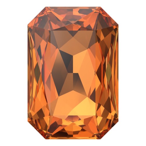 Cabochon PureCrystal 4627 27x18.5 mm - Dark Orange x1